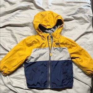 Toddler Colorblock Lined Hooded Jacket